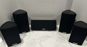 Polkaudio RM8 RC Schwarz Satelliten Lautsprecher (4) & Center Channel Speaker Set 👀🔥 - Bild 1 von 10