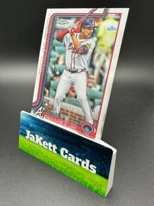 2025 Topps Chrome MLB - Nacho Alvarez Jr. #75 RC - Atlanta Braves - Picture 1 of 2