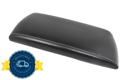 ДЕФЕКТ 2009-2012 Ford Flex передняя центральная консоль черная кожаная крышка подлокотника OEM - Изображение 1 из 4