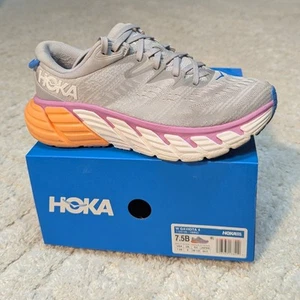 Zapatillas deportivas Hoka para mujer grises Gaviota 4 caña baja 1123199 HMNC atléticas con caja, 7,5B - Imagen 1 de 11