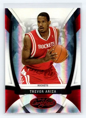 Espejo rojo certificado Panini 2009-10 #10 Trevor Ariza #/250 Houston Rockets Foto 1 de 2