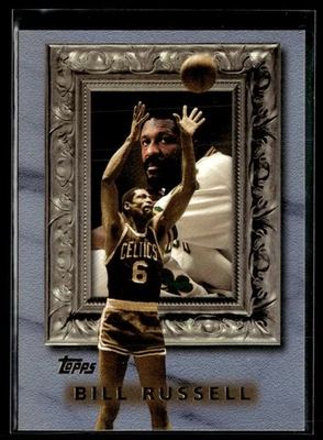 Tarjeta de baloncesto 1203D Topps #CL5 1998-99 Bill Russell colección clásica Celtics Foto 1 de 2