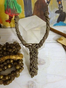 Catapult Africa Tribal Antique Copper/Bronze Braided Wire Slingshot - Picture 1 of 4
