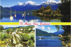 Postcard:  Views of Te Anau --- New Zealand - Picture 1 of 2