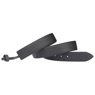 Ceinture G en cuir de vachette pleine fleur sans boucle largeur 30mm/38mm - Photo 1/4