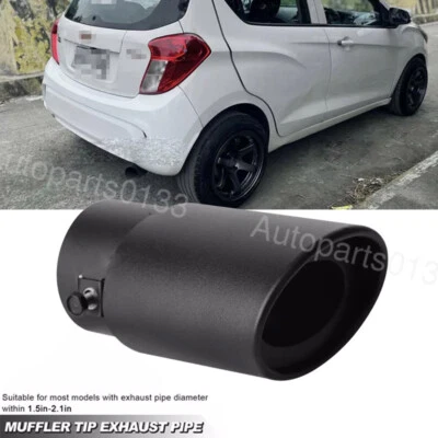 Car Exhaust Pipe Tip Rear Tail Throat Muffler StainlessSteel For Chevrolet Spark Foto 1 de 4