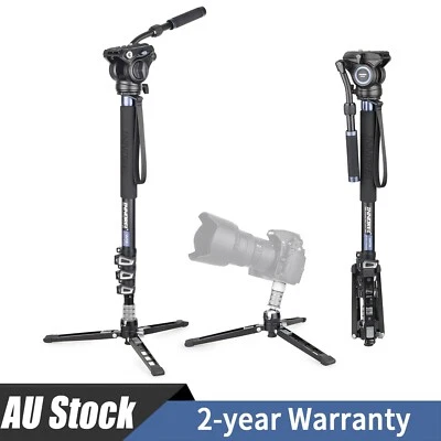 INNOREL VM70K Professional Video Monopod Kit including CNC Aluminum Fluid Head - image 1 of 4