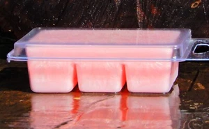 6pk 100hr AMBERWOOD ROSE Triple Scented SOY CANDLE MELTS for OIL BURNER DIFFUSER - Picture 1 of 24