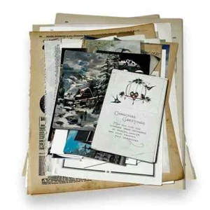 50+ piece Ephemera Lot 49 Collage Crafting Junk Journals Scrapbooking - Picture 1 of 5