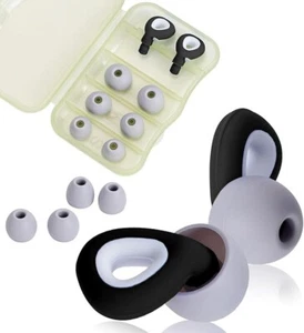 Silicon Noise Cancelling Sleeping Ear Plugs-Lightweight for work Travel swim - Picture 1 of 3