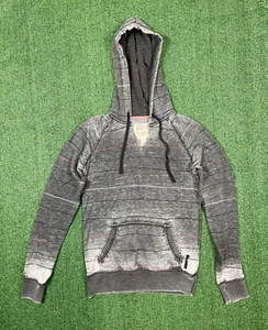Billabong Hoodie Sweatshirt Full Zip Jacket Womens Size Medium Gray Pink - Picture 1 of 4