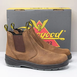 Thorogood 804-3166 Trail Crazyhorse 6″ Comp Toe Boots, Men's 14 W - Picture 1 of 8