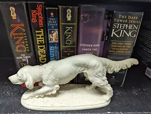De Colección Santini Firmada Escultura Perro Caza Labrador Golden Retriever Resina Regalo13" - Imagen 1 de 5
