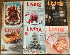 6 Issues Martha Stewart Living Magazines 5) 2019 1) 2020 - Picture 1 of 11