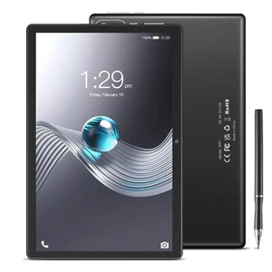 2024 NEW 12S PRO Wifi Tablet Android 14 PC 8GB+64GB Tablets 10.1 Inch 6000mAh - Picture 1 of 28