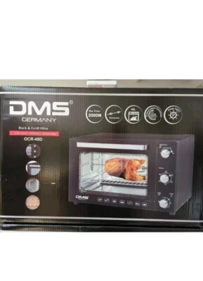 DMS OCR48D 48L Mini-Backofen mit Drehspieß Umluft - 2000 Watt - Bild 1 von 3