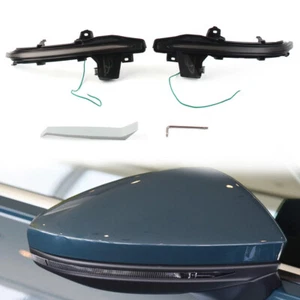 Luz de señal de giro dinámica LED para Audi A6 C8 S6 A7 RS7 LHD lámpara de espejo retrovisor lateral - Imagen 1 de 15