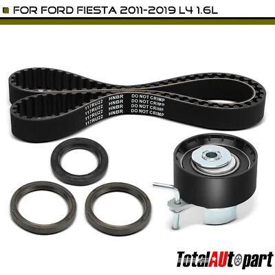 Kit de correa de distribución 5 piezas para Ford Fiesta 2011 2012 2013 2014 2015-2019 L4 1,6 L GAS Foto 1 de 4