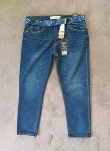 Stitches&Rivets Jeans Men's 36x30 Hand Crafted Denim Stretch Slim Fit - Picture 1 of 10