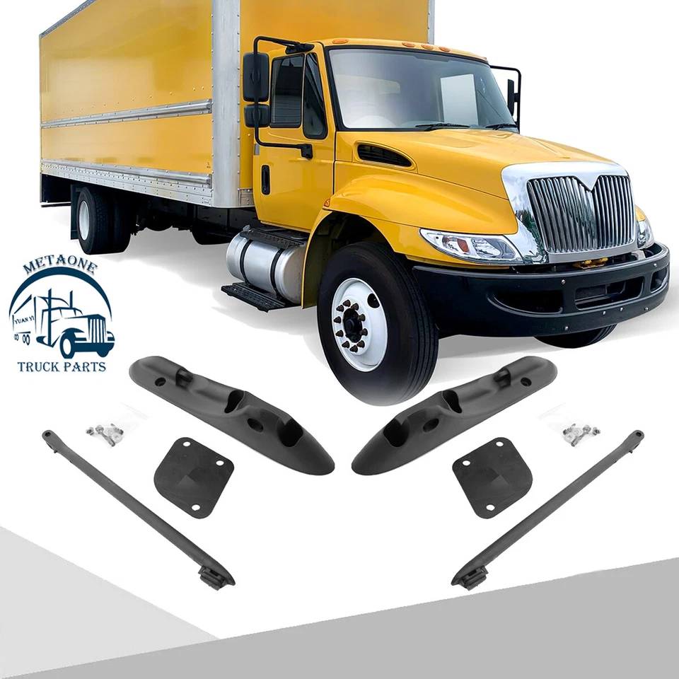 Support Bracket Arm Door Mirror Set For 2002-2018 International 4300 4200 4400 - Image 1 of 4