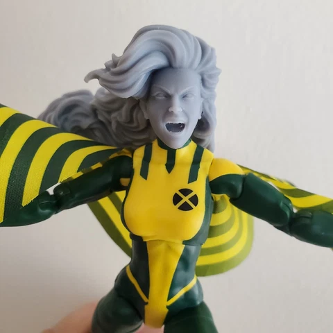 Siryn v1 - Custom Headsculpt Marvel Legends X-Men Banshee X-Force Black Canary Cover