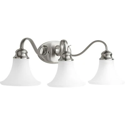 Progress Lighting Bathroom Vanity Light P2097-09 Applause Brushed Nickel - Image 1 of 4