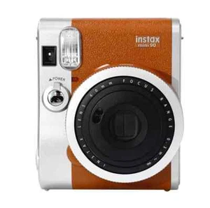 Fujifilm INSTAX Mini 90 Neo Classic Fuji Instant Camera Brown - Picture 1 of 6