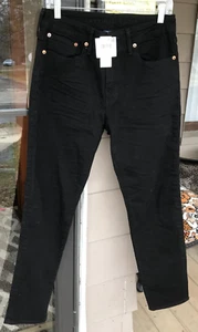 Mens American Eagle 30x32 Athletic Fit Black Jeans Airflex + New D2 - Picture 1 of 8