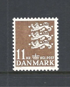 DÄNEMARK SCOTT 810 POSTFRISCH SS - 1986 11kr BRAUNE AUSGABE - TYPEN VON 1933 - 85 - Bild 1 von 2