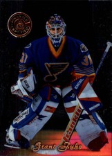 1997-98 Pinnacle Certified Blues Hockey Card #10 Grant Fuhr