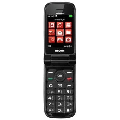Brondi Cellulare 2G Gprs MAGNUM 4 Black 10278010 - Immagine 1 di 4