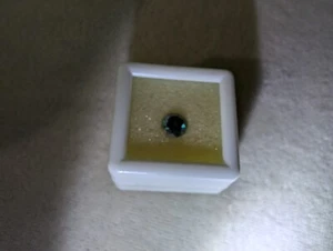1.02Ct Natural Round Cut Fancy Green Moisannite Diamond i1 - Picture 1 of 4