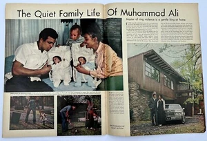 MUHAMMAD ALI 1971 QUIET FAMILY LIFE PICTORIAL BELINDA MARYUM REESHEMAH JAMILLAH - Imagen 1 de 4