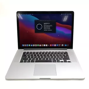Apple Macbook Pro A1398 2014 Retina 15.4" i7-4980HQ 2.80GHz 16GB 500GB Big Sur - Picture 1 of 6