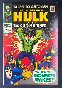 Tales to Astonish (1959) #99 FN+ (6.5) Incredible Hulk Marie Severin Art - Picture 1 of 2