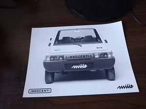 MINI MILLE  ,  PRESS photo  PROMO, SALES BROCHURE - Foto 1 di 2