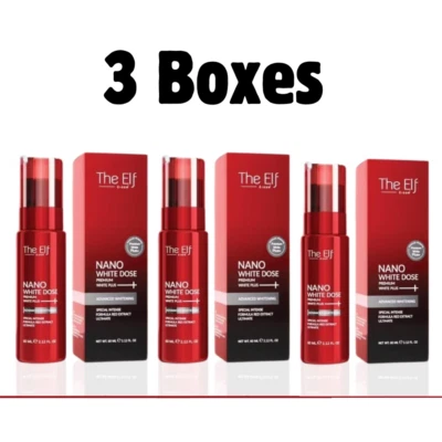 Elf Nano белый доза сыворотки 10 X быстро питать кожу 60 мл x 3 шт. - Изображение 1 из 4