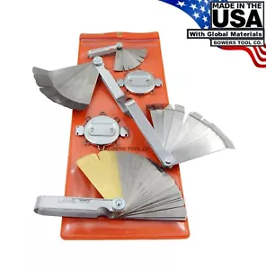 Juego de manómetros Lang 5 piezas Master Feeler para bujías de encendido grifos de válvula etc. USA - Imagen 1 de 8