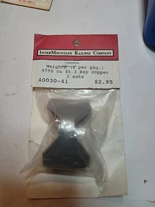 Pesas de coche tolva de 3 bahías InterMountain 40030-41 4750 pies cúbicos (paquete de 6) - Imagen 1 de 3