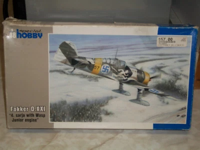 Special Hobby 1/48 Scale Fokker D.XXI "4. Sarja With Wasp Junior Engine" - Image 1 of 2