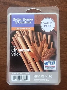 Better Homes & Gardens wax melts Limited Edition Spicy Cinnamon Stick 5oz - Picture 1 of 2