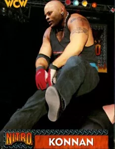 1999 Topps WCW/nWo Nitro Vintage Wrestling Card #30 Konnan - Picture 1 of 2