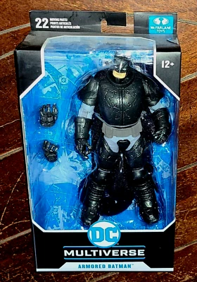 DC Multiverse:蝙蝠侠黑暗骑士归来装甲蝙蝠侠 7 英寸可动人偶! — 第 1/4 张图片