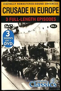 CRUSADE IN EUROPE DVD V1 3 Historical Television Episodes World War 2 - Picture 1 of 2