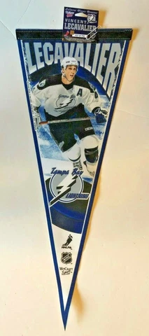 TAMPA BAY LIGHTNING VINCENT LECAVALIER NHL HOCKEY PLAYER PENNANT NEW MINT Cover