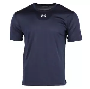 NEW Under Armour Men's UA Locker 2.0 Tee Shirt Size Large Navy Blue NWT Training - Picture 1 of 3