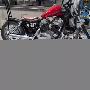 Motorcycle Petrol Gas Fuel Tank With Oil Cap For YAMAHA XV250 Silver - Foto 1 di 10