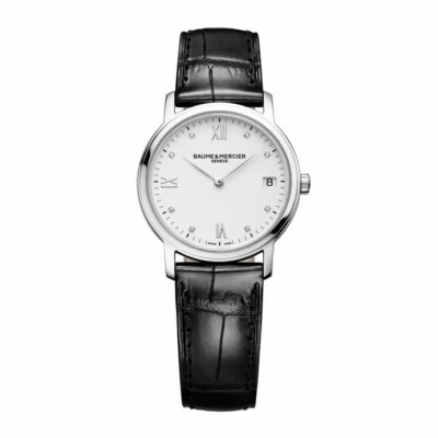  Montre Baume & Mercier Classima 10146 Diamants Quartz - Photo 1/4