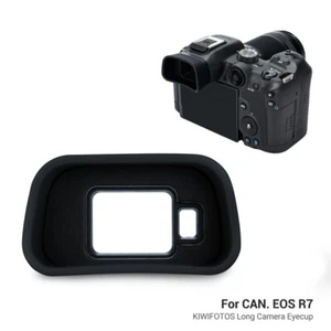 KIWIFOTOS Extended Long Soft Eyepiece Viewfinder Eyecup for Canon EOS R7 - Picture 1 of 12