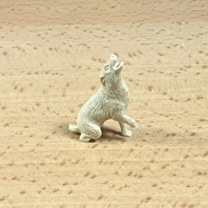 Marx Alaska Playset Arctic Explorer Husky Dog Howling Figure 1950s Wolf FLAWS - Picture 1 of 7